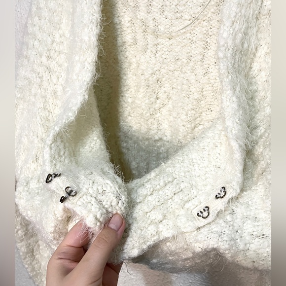 Fuzzy Urban Outfitters Cardigan Sweater - Picture 4 of 4